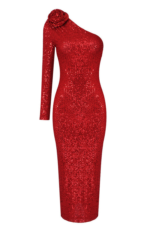 Sequin Loretta Midi Dress