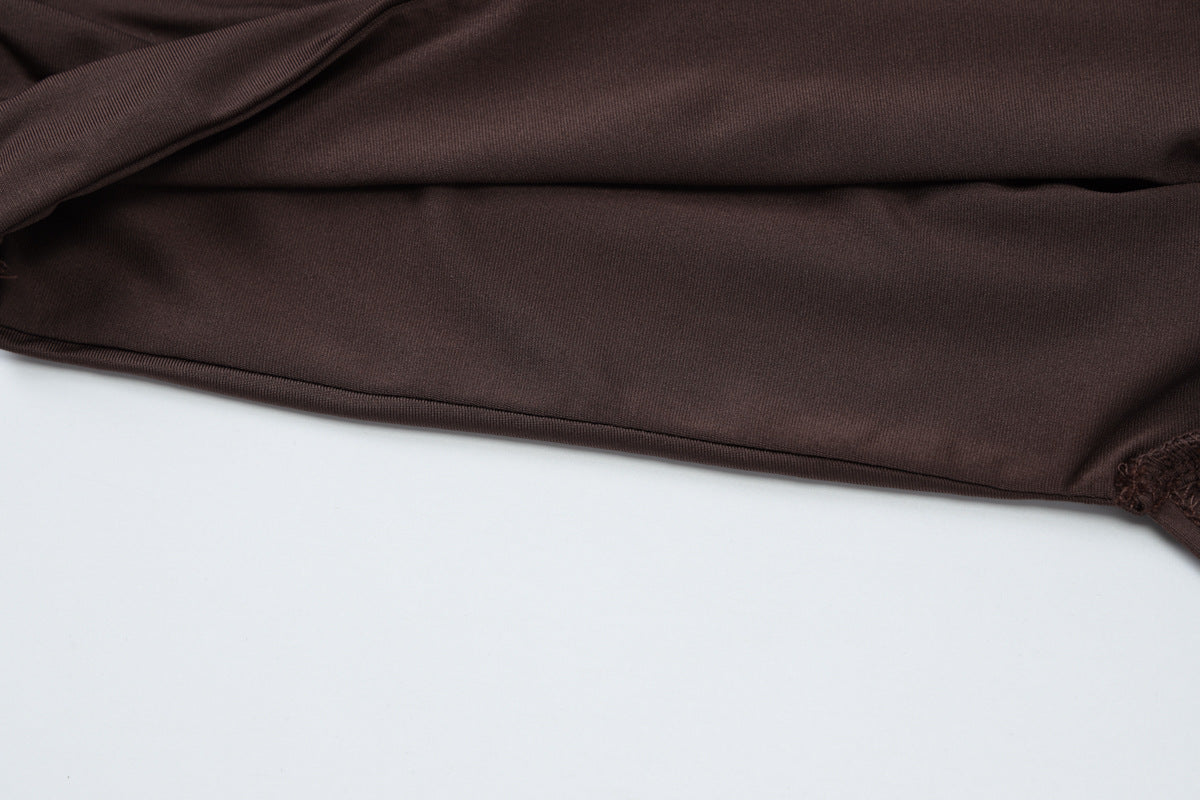 Mini Gema Dress Brown