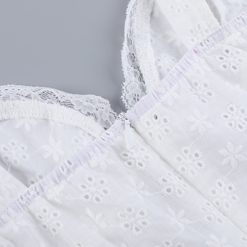 Mini Staze Dress White