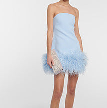 Mini Seraya Dress Blue