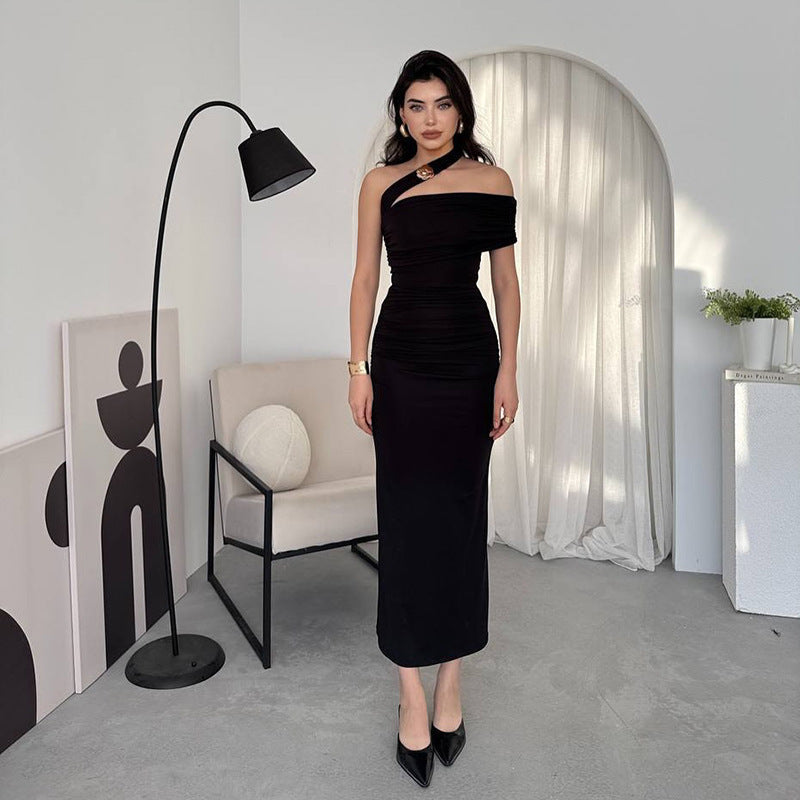 Midi Horres Dress Black