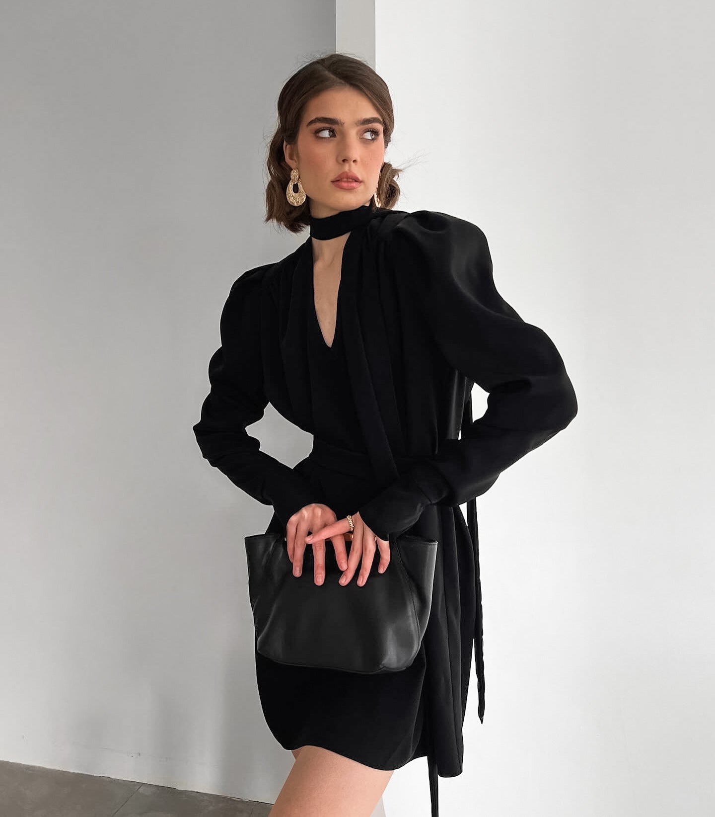 Mini Jackson Dress Black