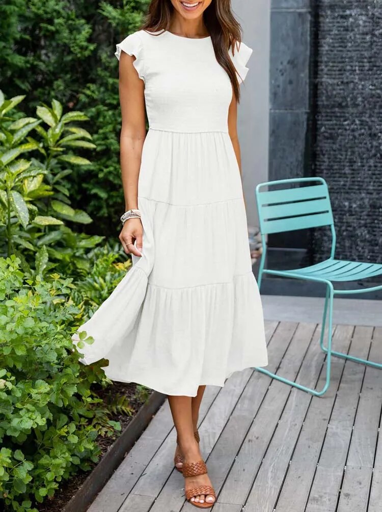 Agatha Effortless Maxi Dress Signature Edit
