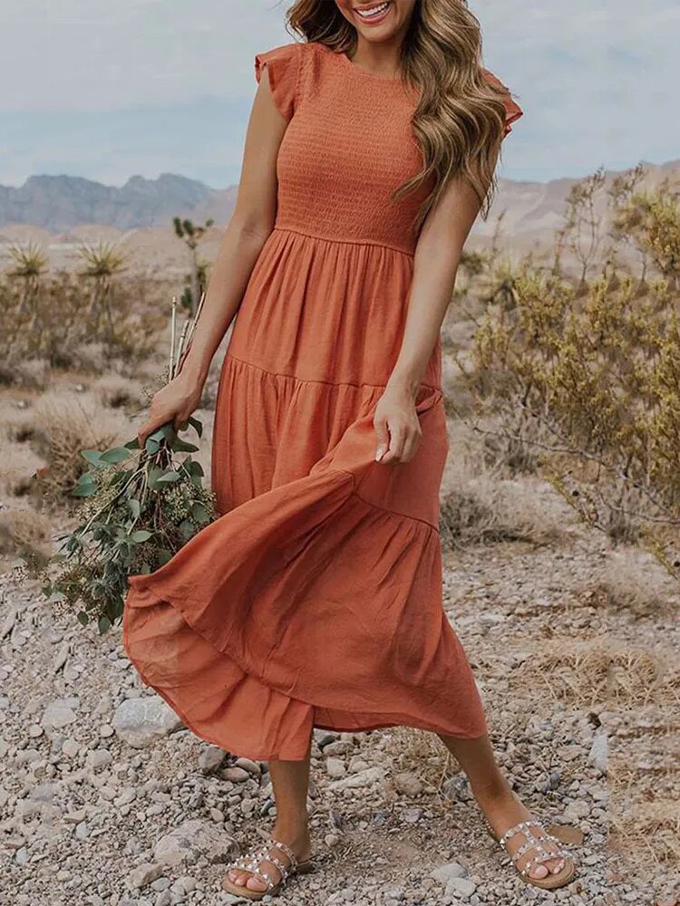 Agatha Effortless Maxi Dress Signature Edit