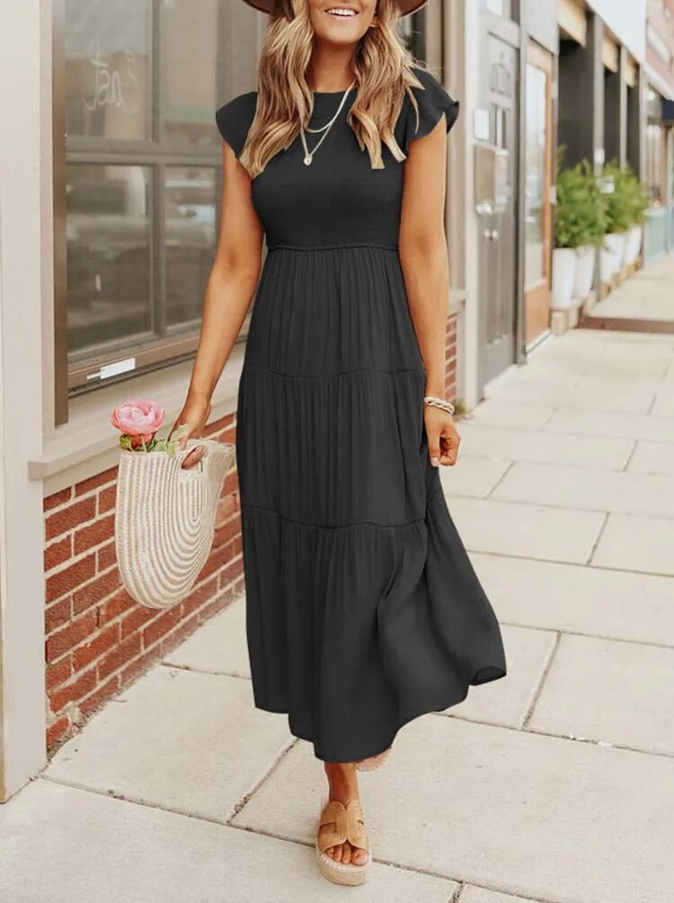 Agatha Effortless Maxi Dress Signature Edit