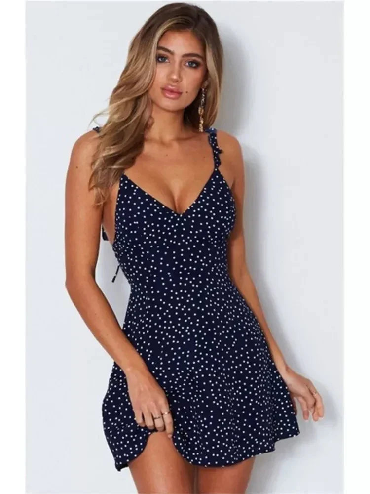 Women Summer Relaxed Sleeveless Solid Female Midi Dresses