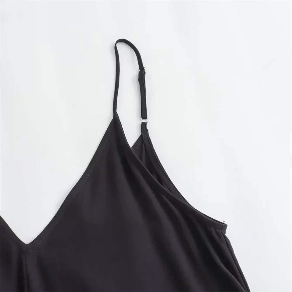 Flowing Greta Midi Dress for Women Effortless Chic Look