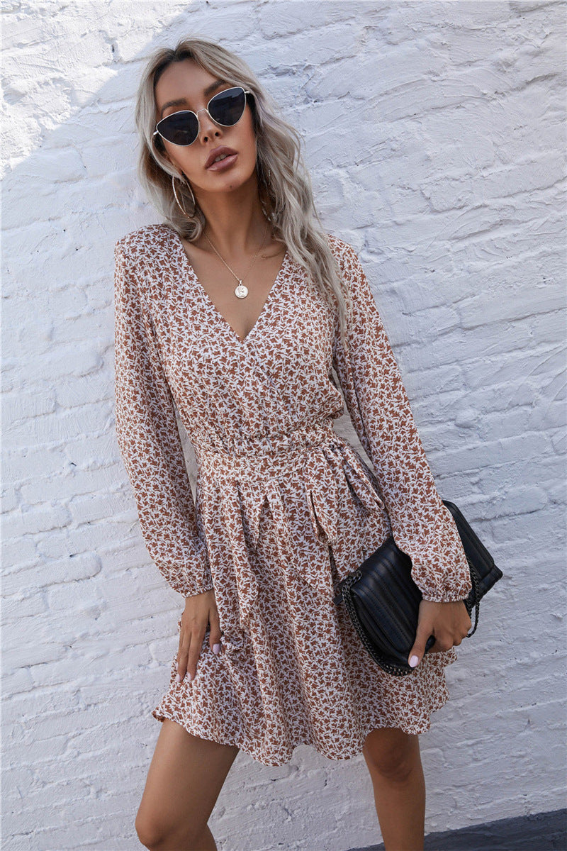Cowboy Urban Printed Plisse Dress FINAL