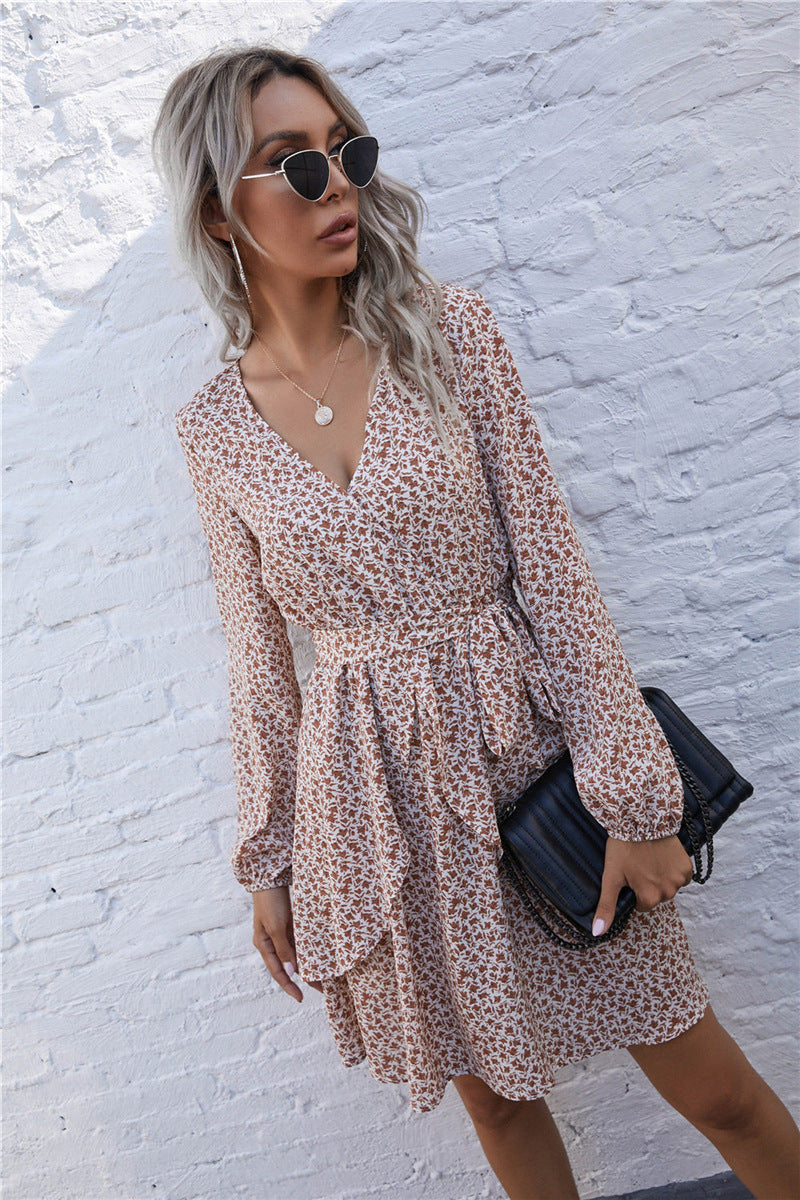Cowboy Urban Printed Plisse Dress FINAL