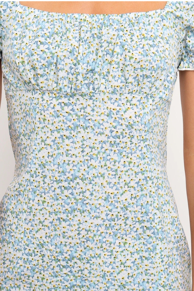 Bloom Sweetheart Mini Dress Sage