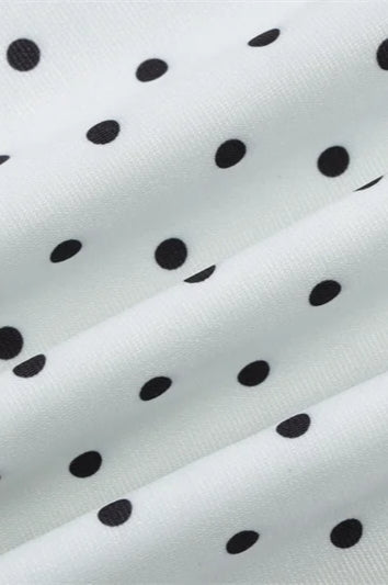Dot Polka Halter Mini Dress