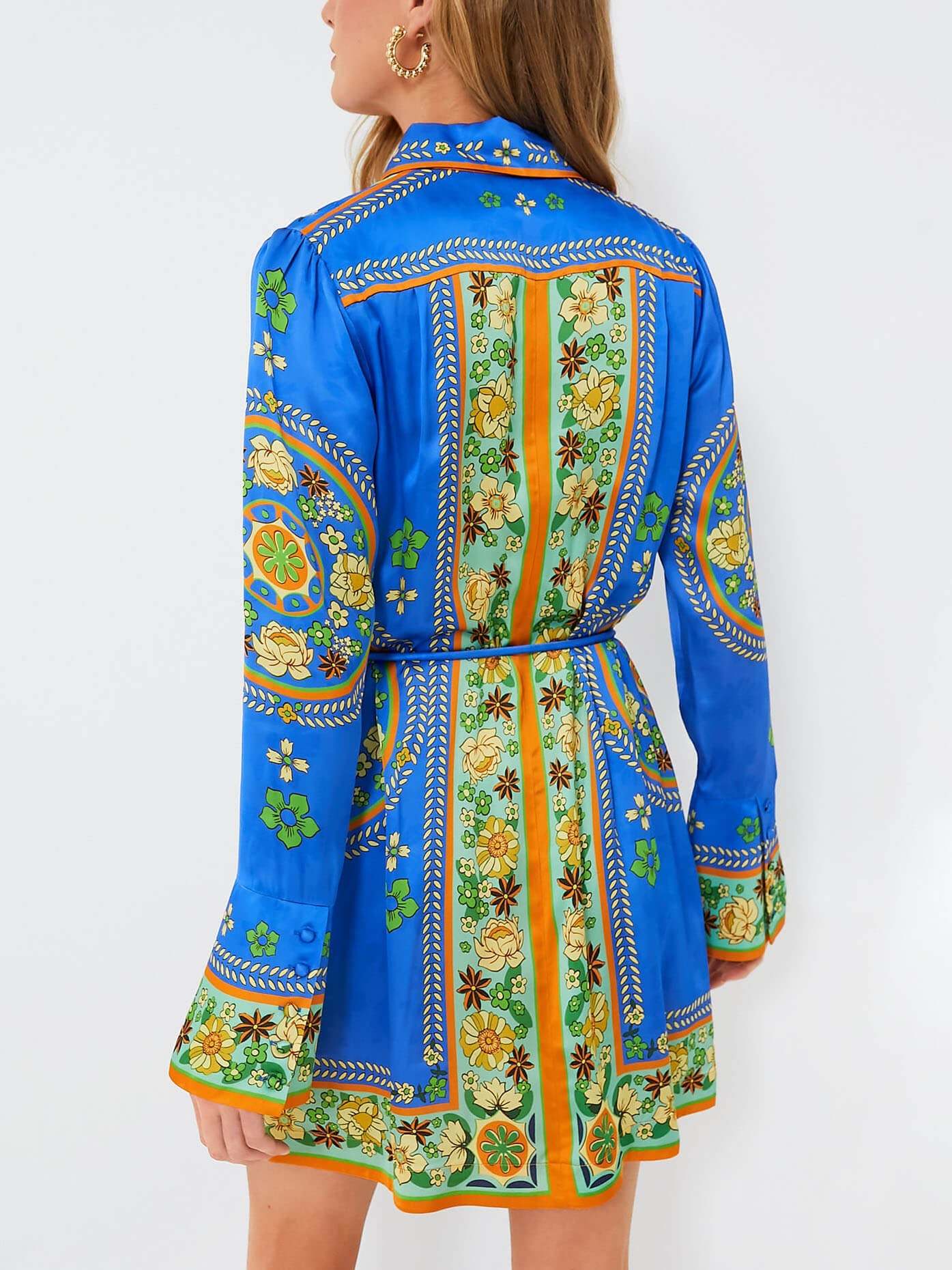 And Exquisite Gorgeous Mosaic Tile Mini Dress
