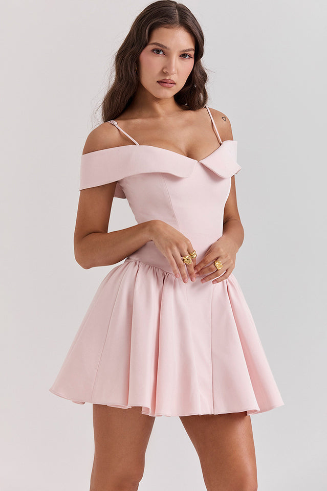 Black Elida Mini Dress