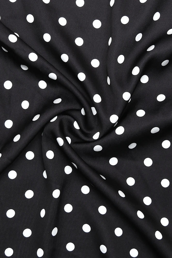 Polka Backless Dot Mini Dress