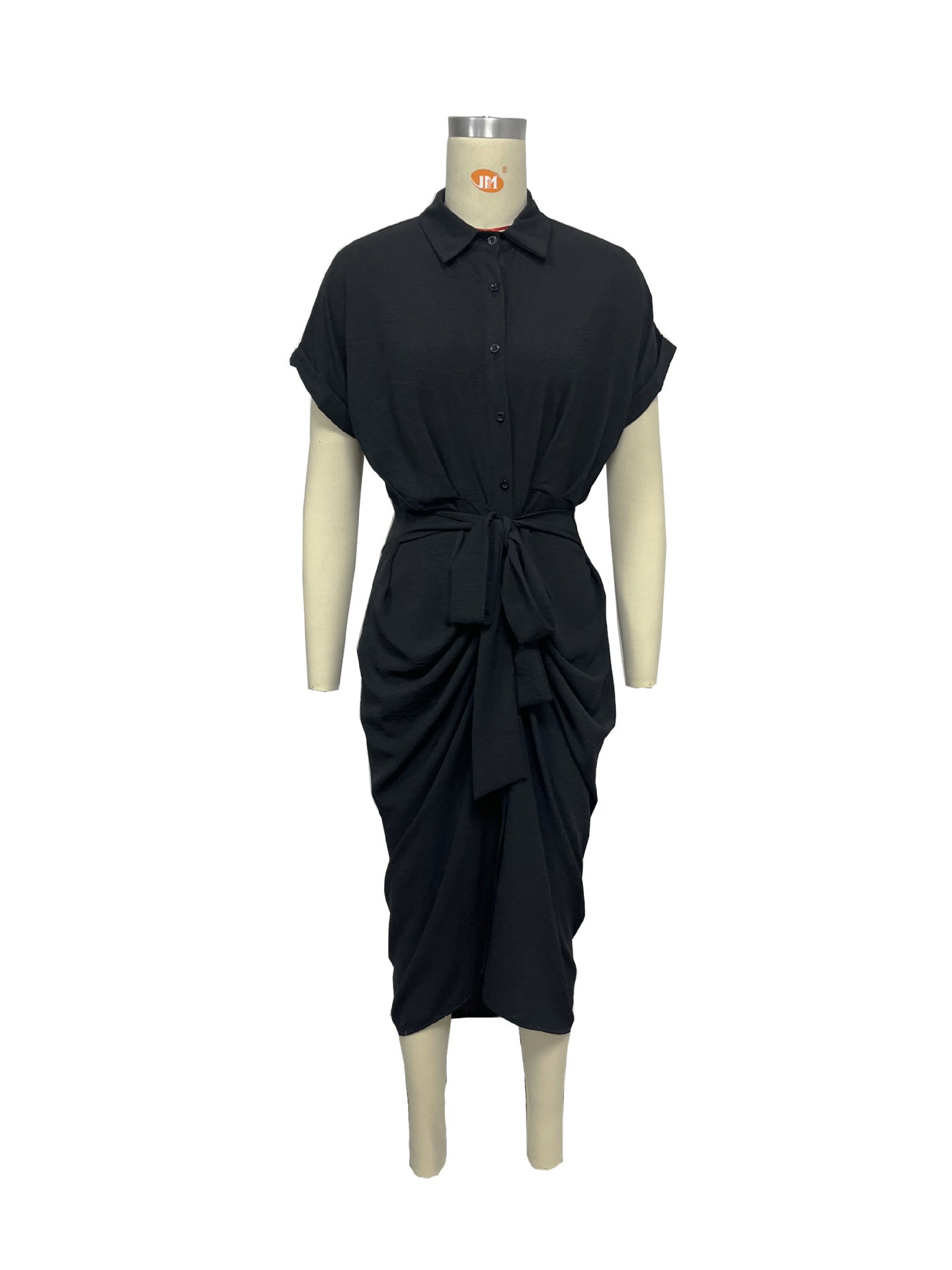 Babe Summer Midi Dress Black