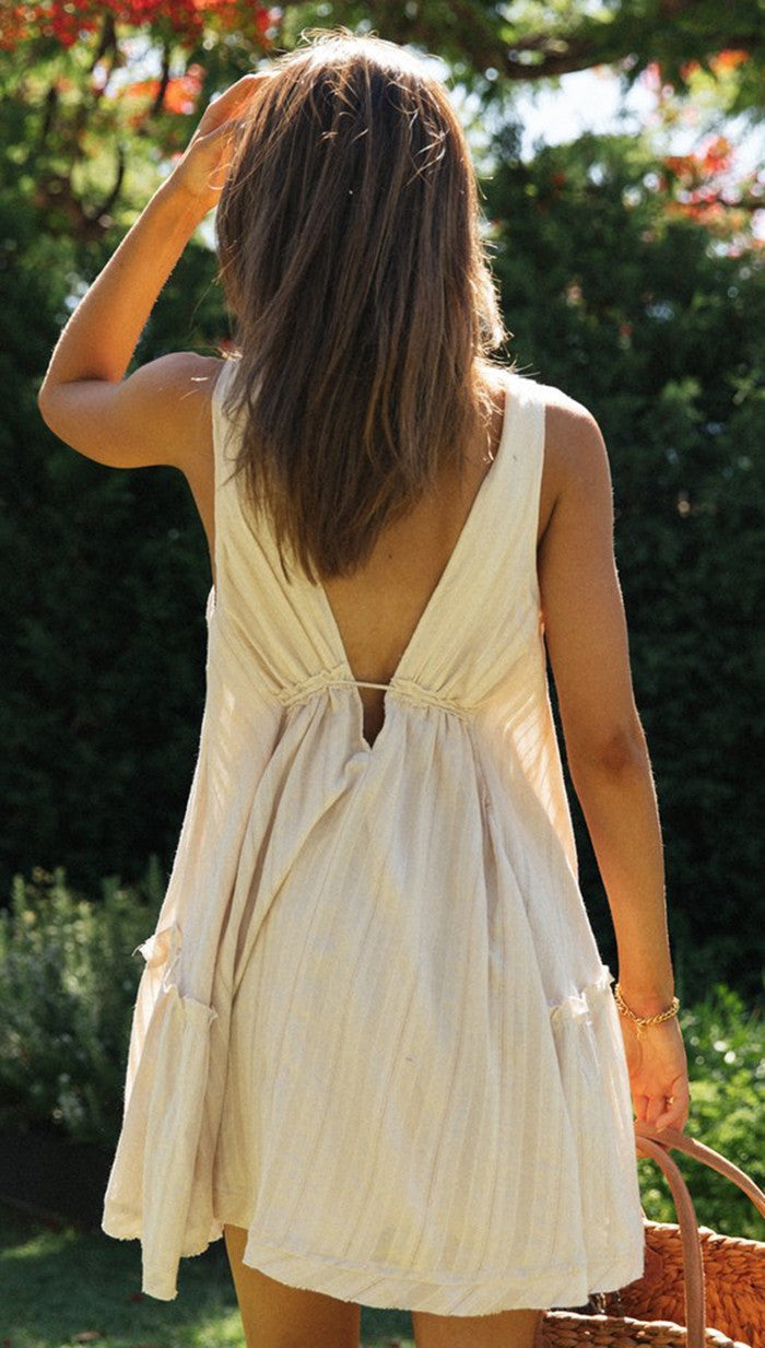Mini Alfie Dress Apricot