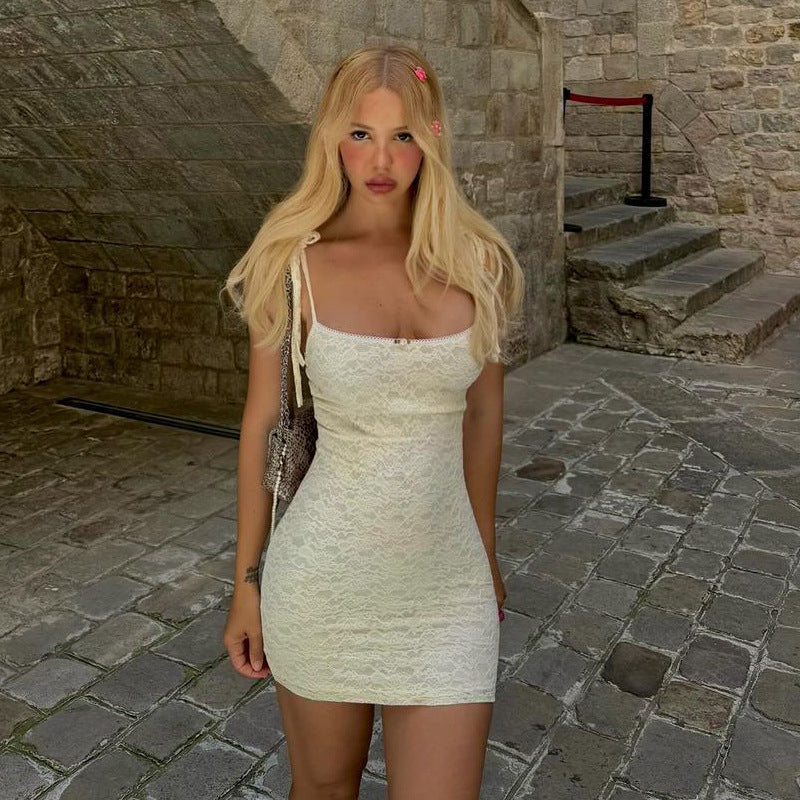 Mini Renys Dress Apricot
