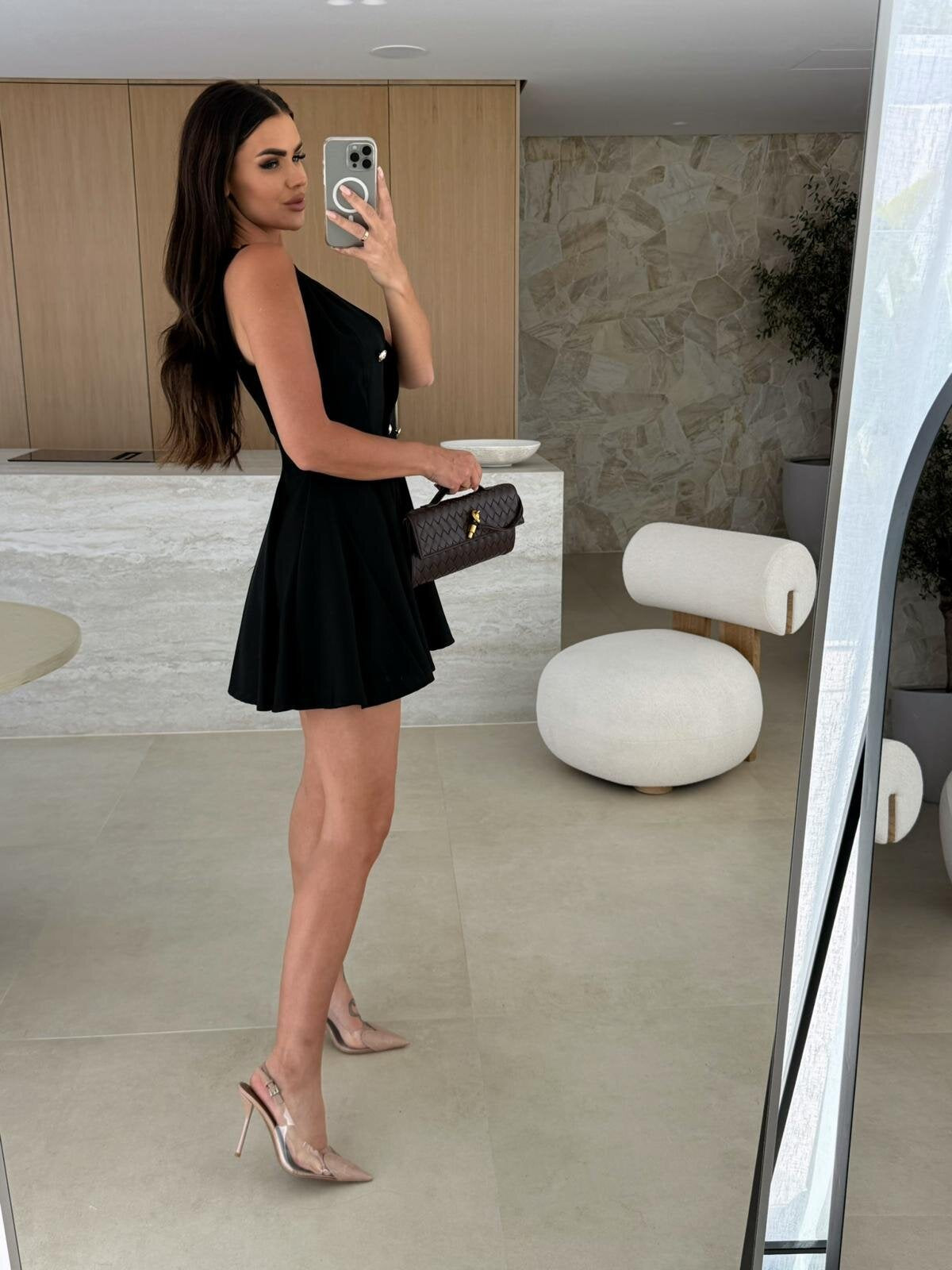 Mini Sirico Dress Black
