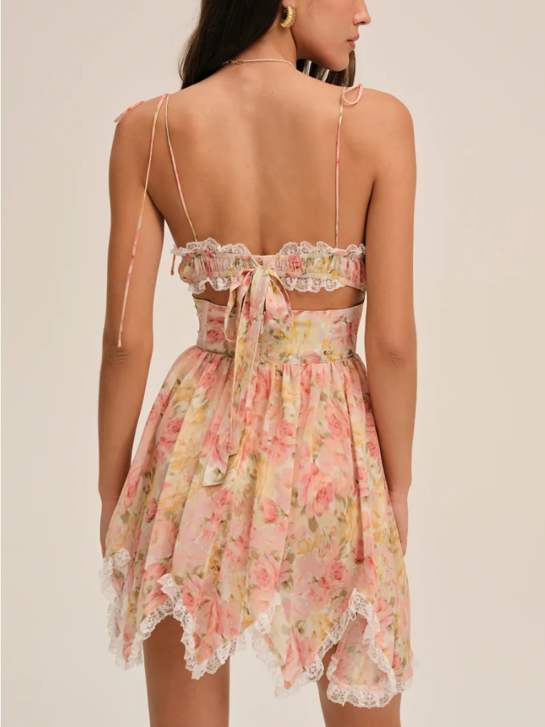 Asymmetrical Elea Mini Dress