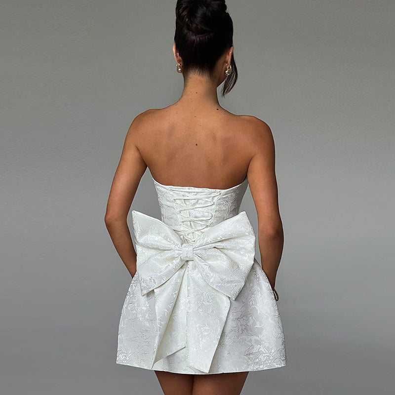 Mini Antalya Dress White