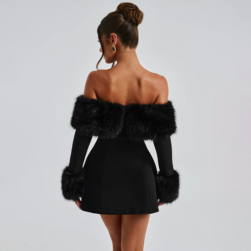 Mini Carnival Dress Black