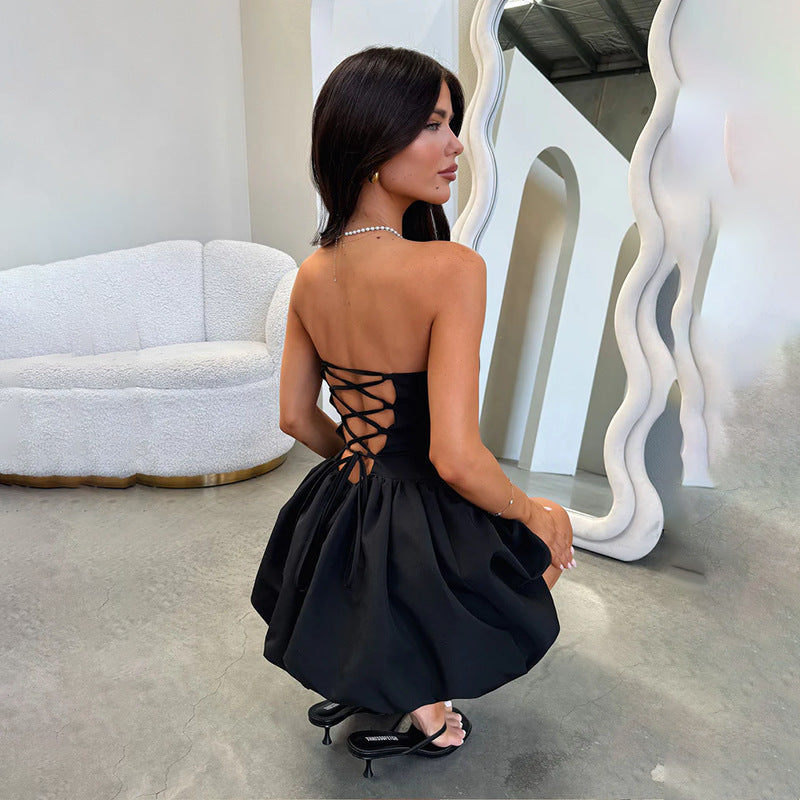 Mini Cerdan Dress Black