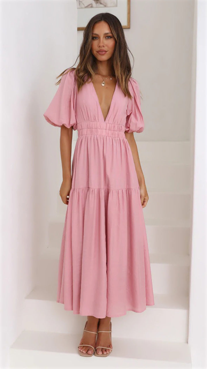 It Brunch Right Midi Dress Pink