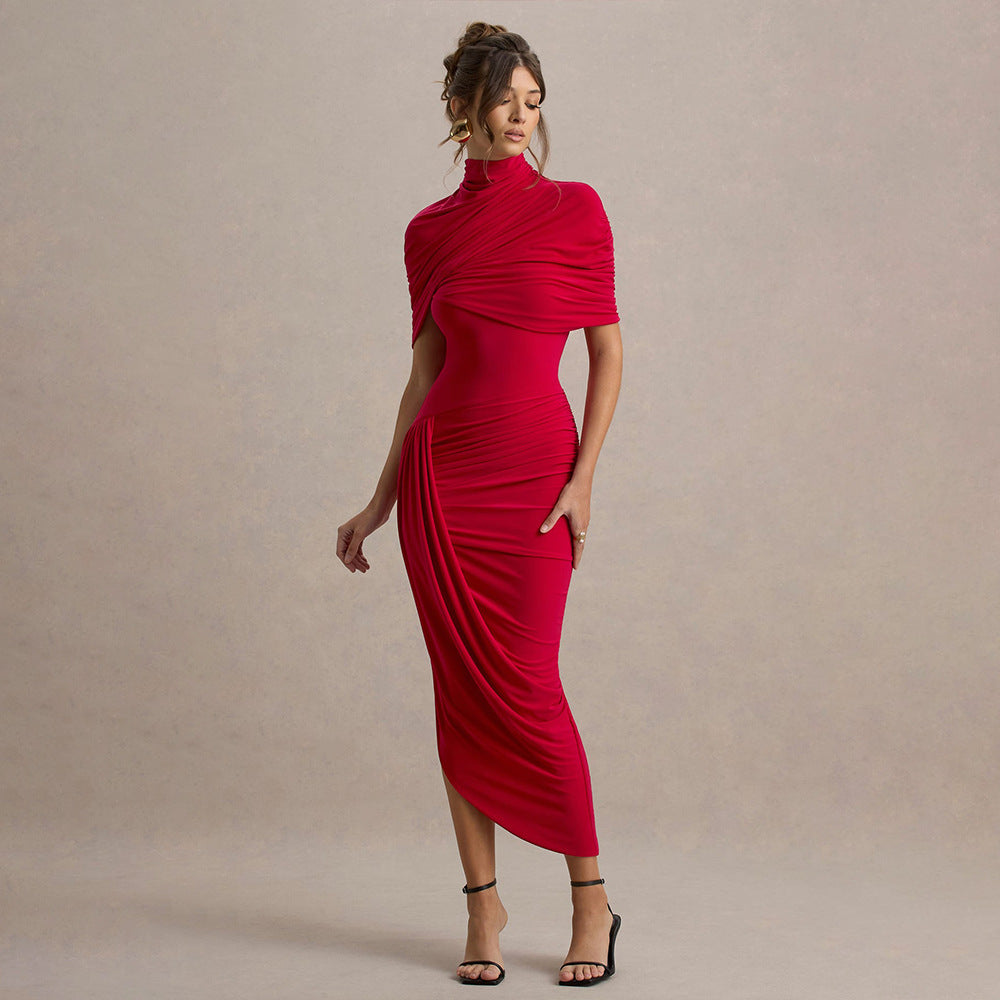 Midi Deardorff Dress Red