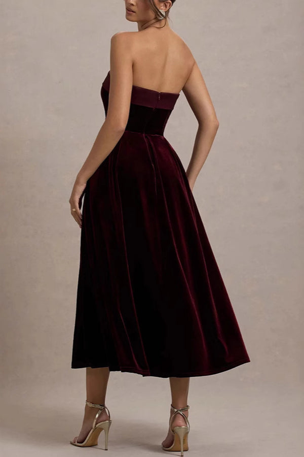 Chic Solid Color Bodycon Evening Dress