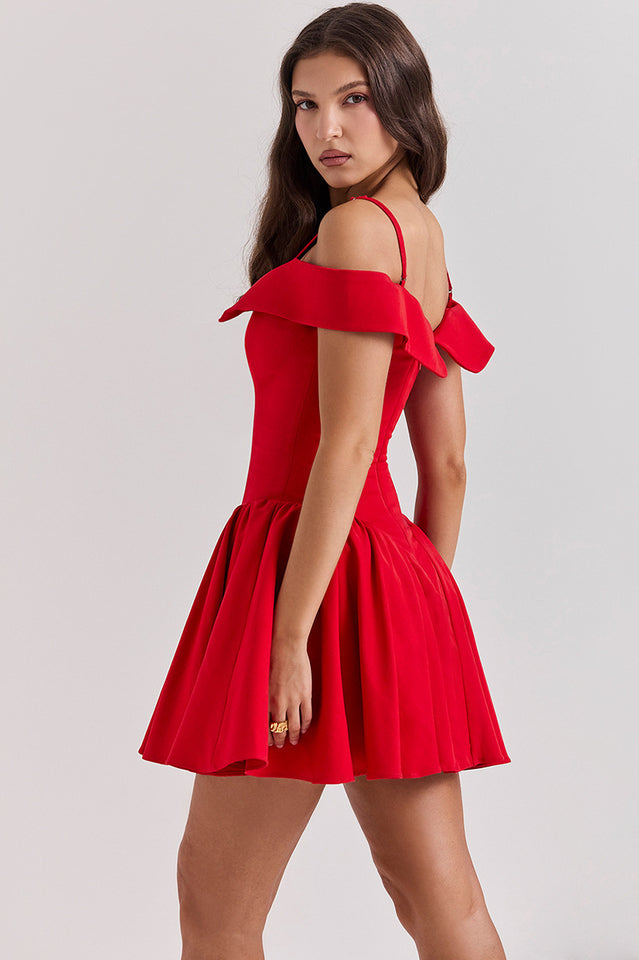 Black Elida Mini Dress