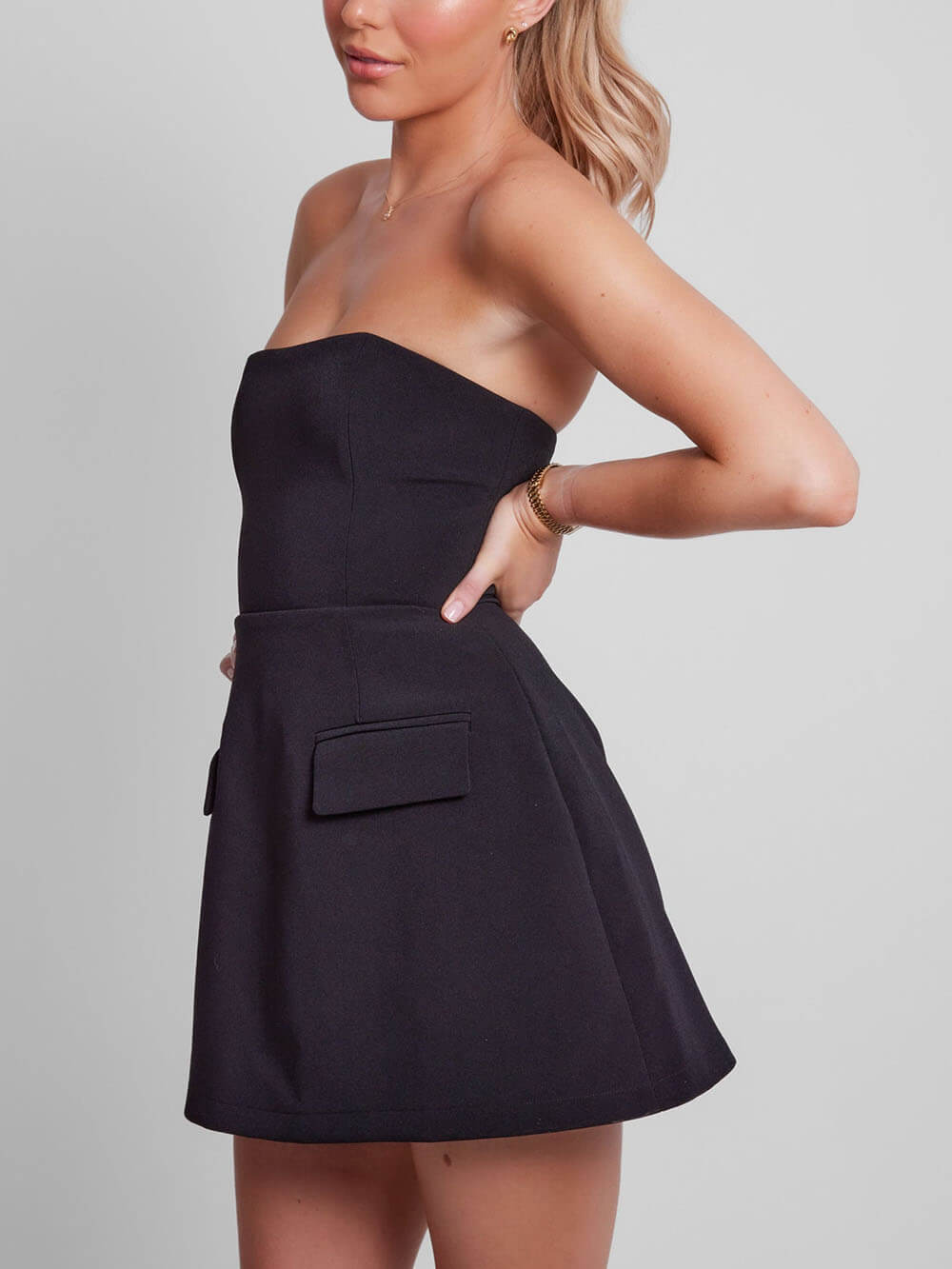 Ultimate Neckline Strapless Dress