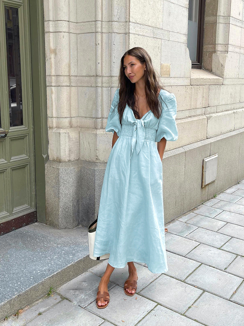Midi Sky Dress Blue