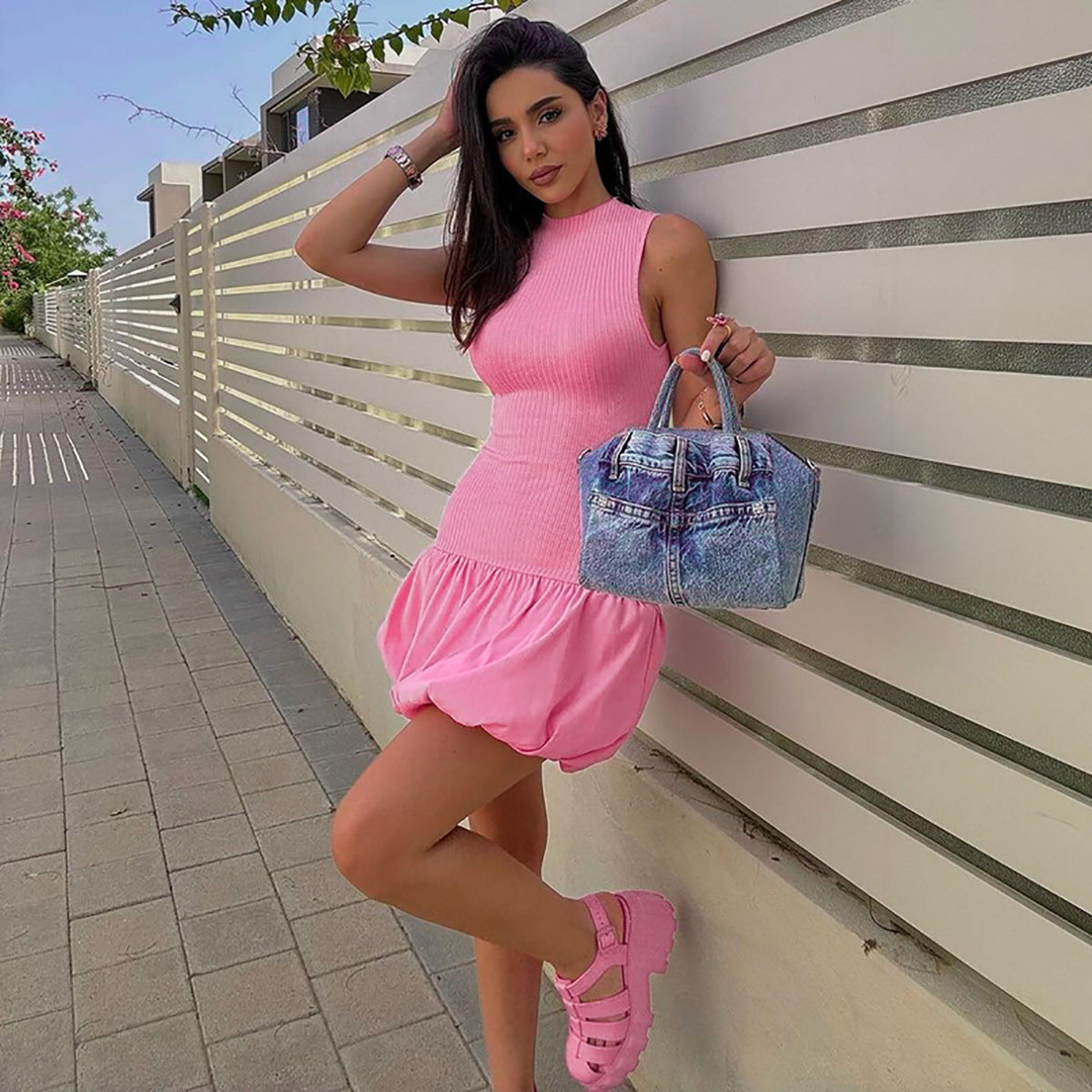 Mini Bliss Dress Pink
