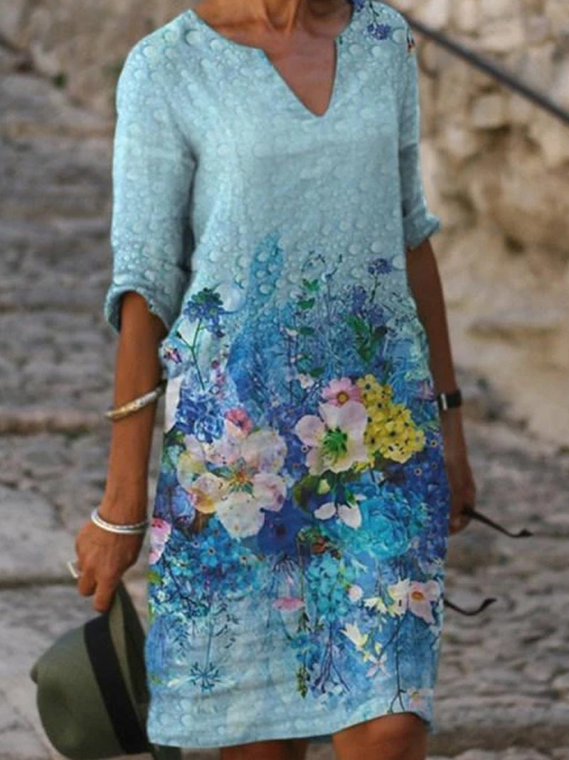 Maximiliana Timeless and Refined Summer Dress for Women Stylish Outfit
