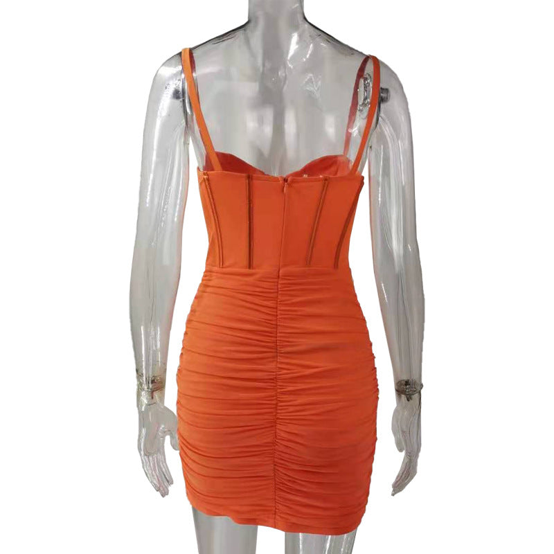 Dream Cupid's Mini Dress Orange