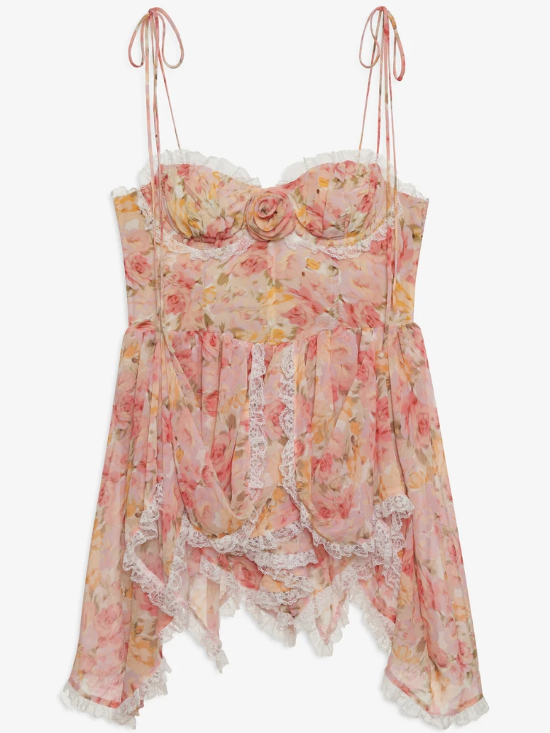 Asymmetrical Elea Mini Dress