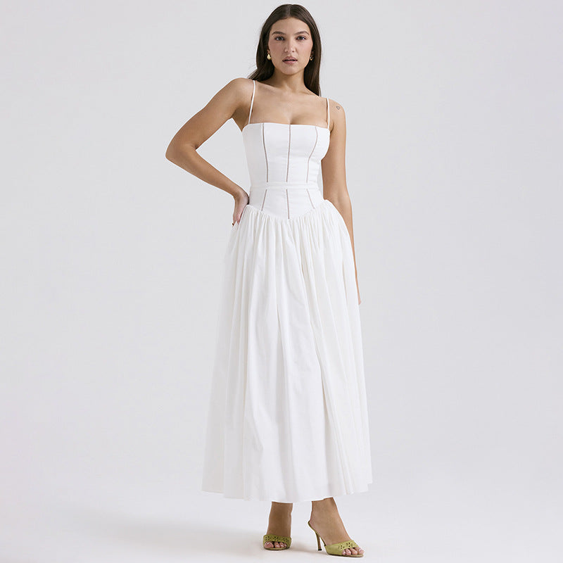 Midi Queenstown Dress White
