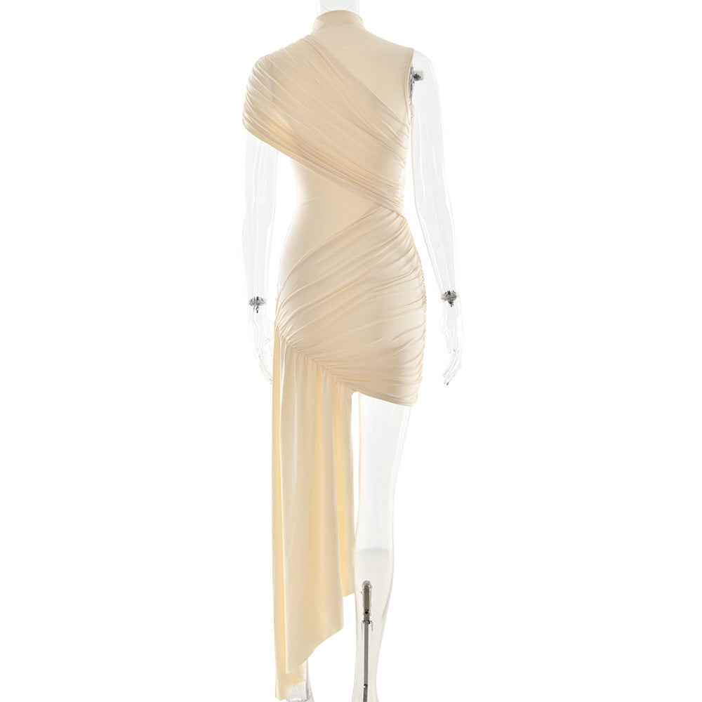Mini Gema Dress Beige
