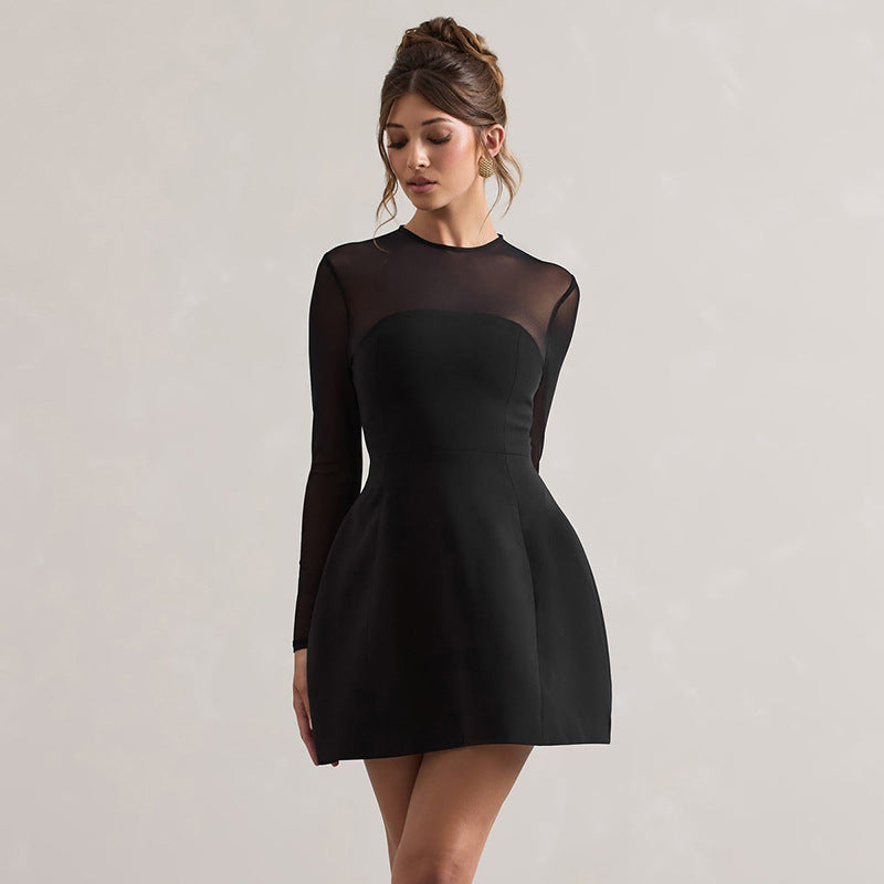 Mini Rhythm Dress Black