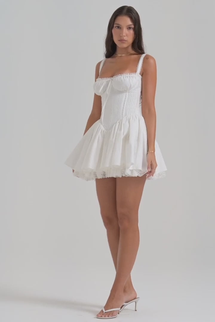 Lace Vienna Corset Mini Dress