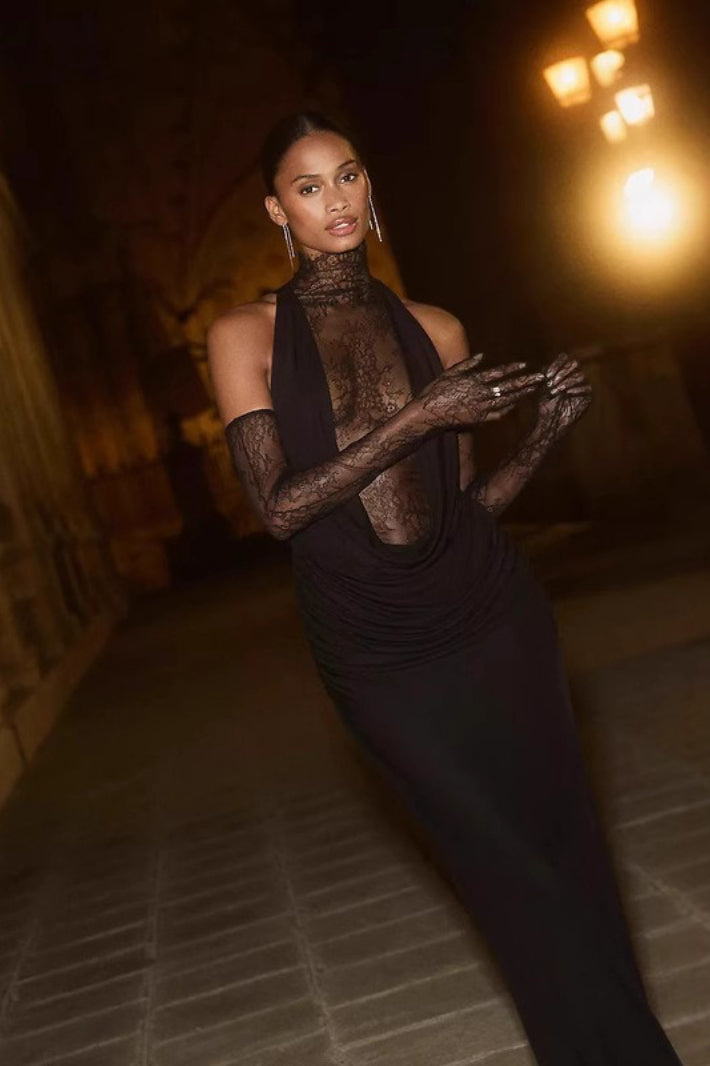 Glamorous Cut Out Bodycon Maxi Dress