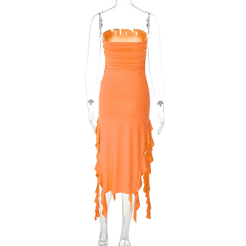 Mini Aliza Dress Orange