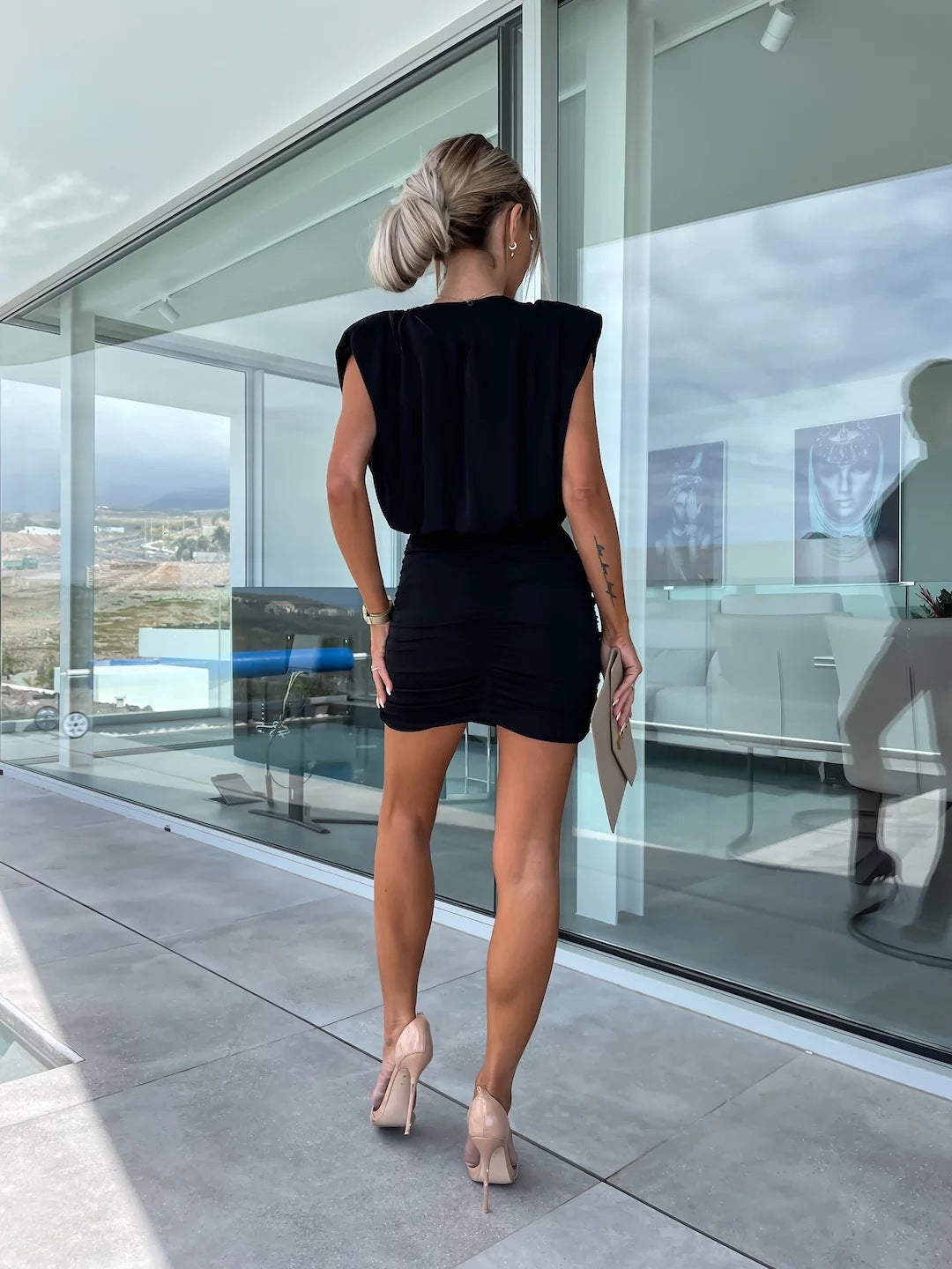 Mini Truden Dress Black