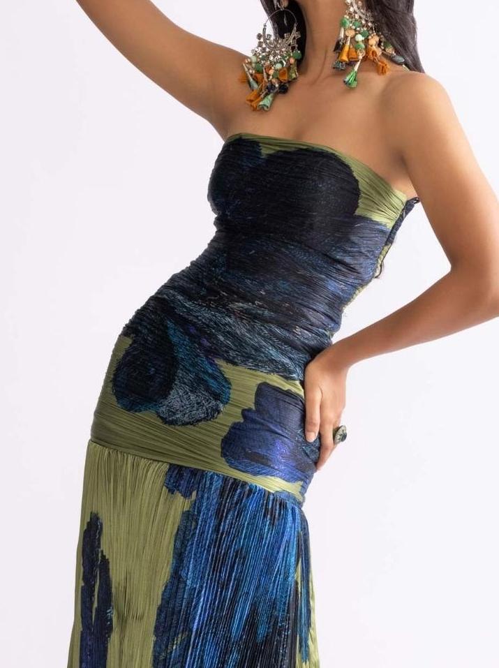 Bandeau Jennifer Midi Dress
