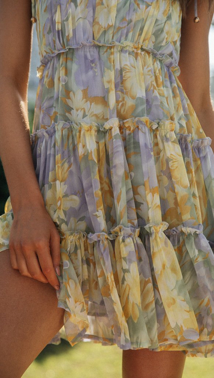 Mini Zarita Dress Yellow