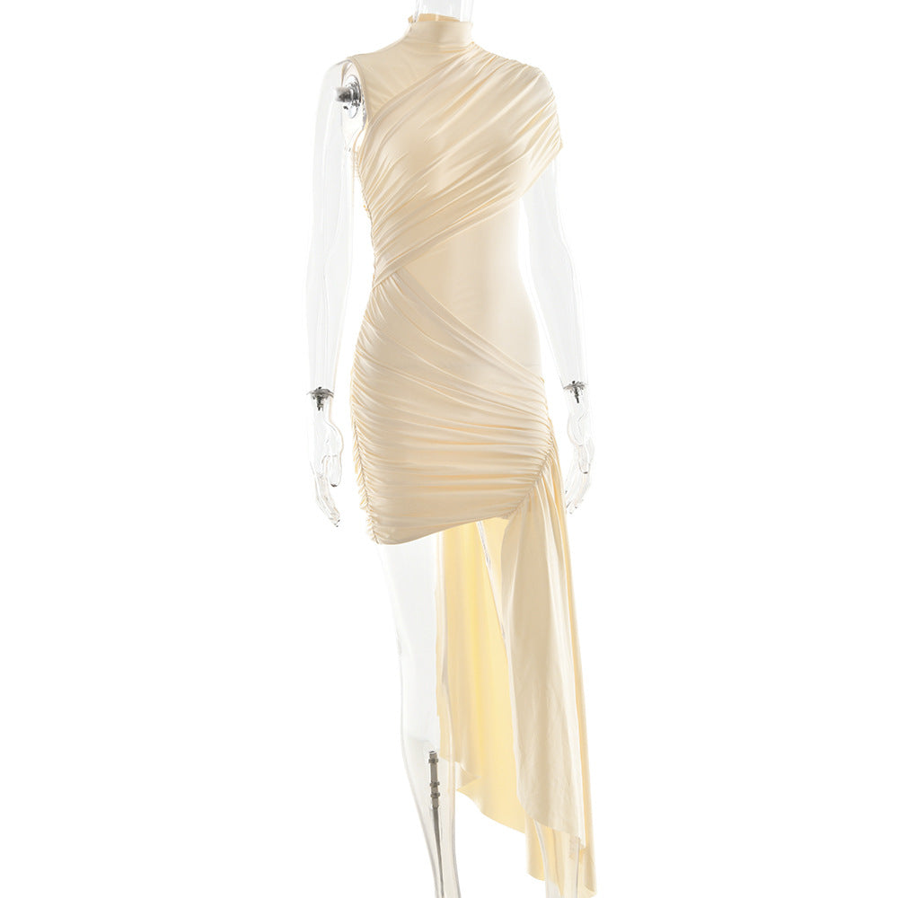 Mini Gema Dress Beige