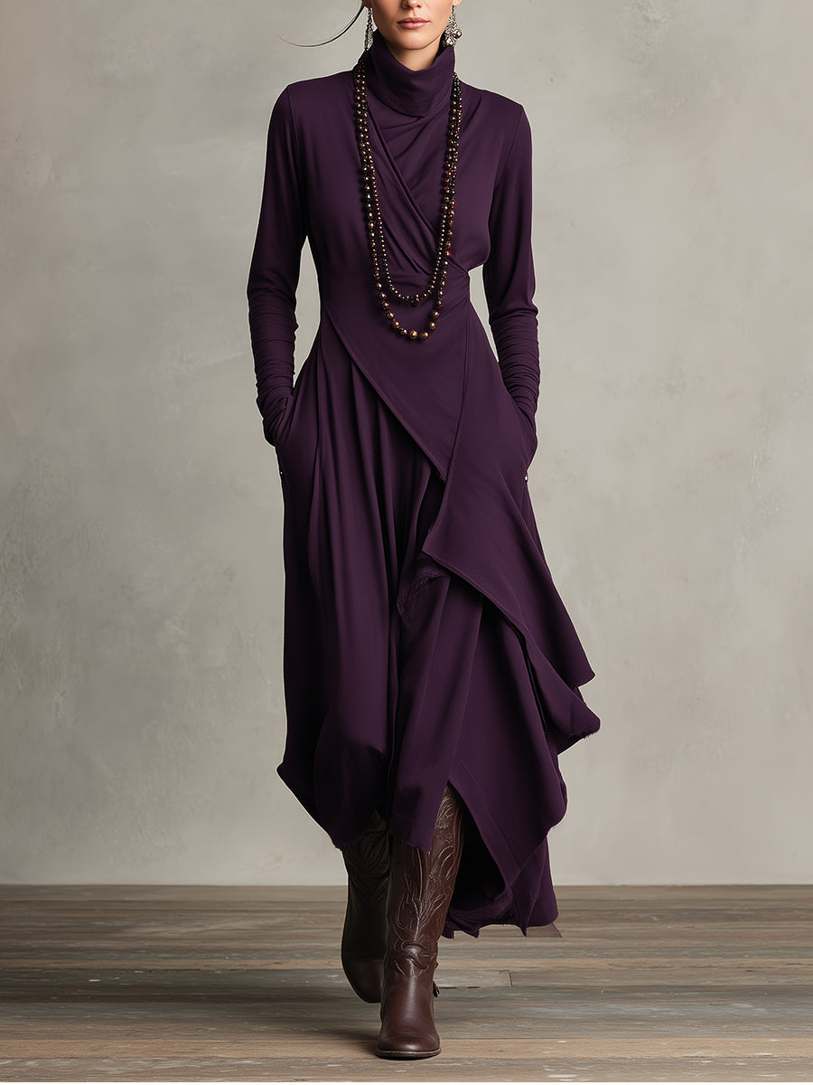 Natalie | Refined Draped Dress