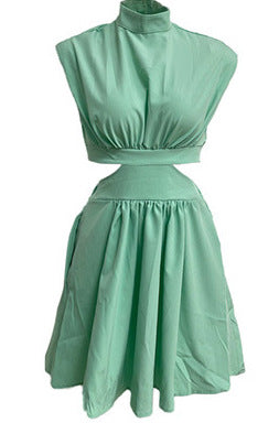 Mini Glorina Dress Light Green