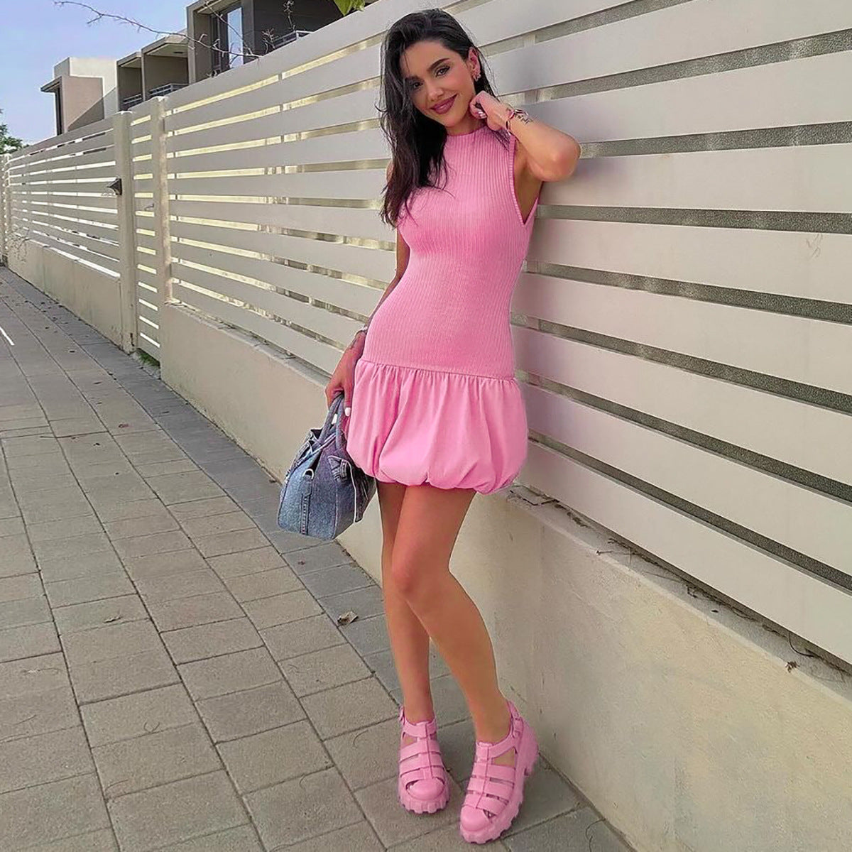 Mini Bliss Dress Pink