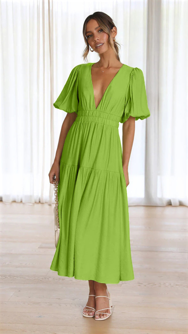 It Brunch Right Midi Dress Light Green